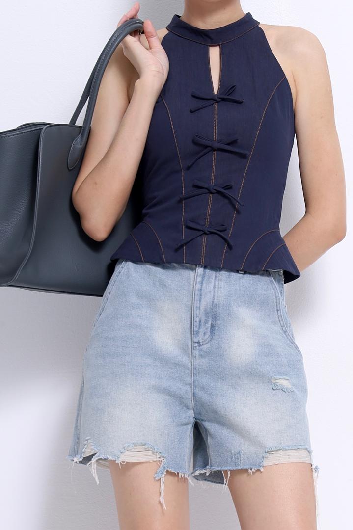 CB2694 FITTED CUT IN MINI BOW TOP