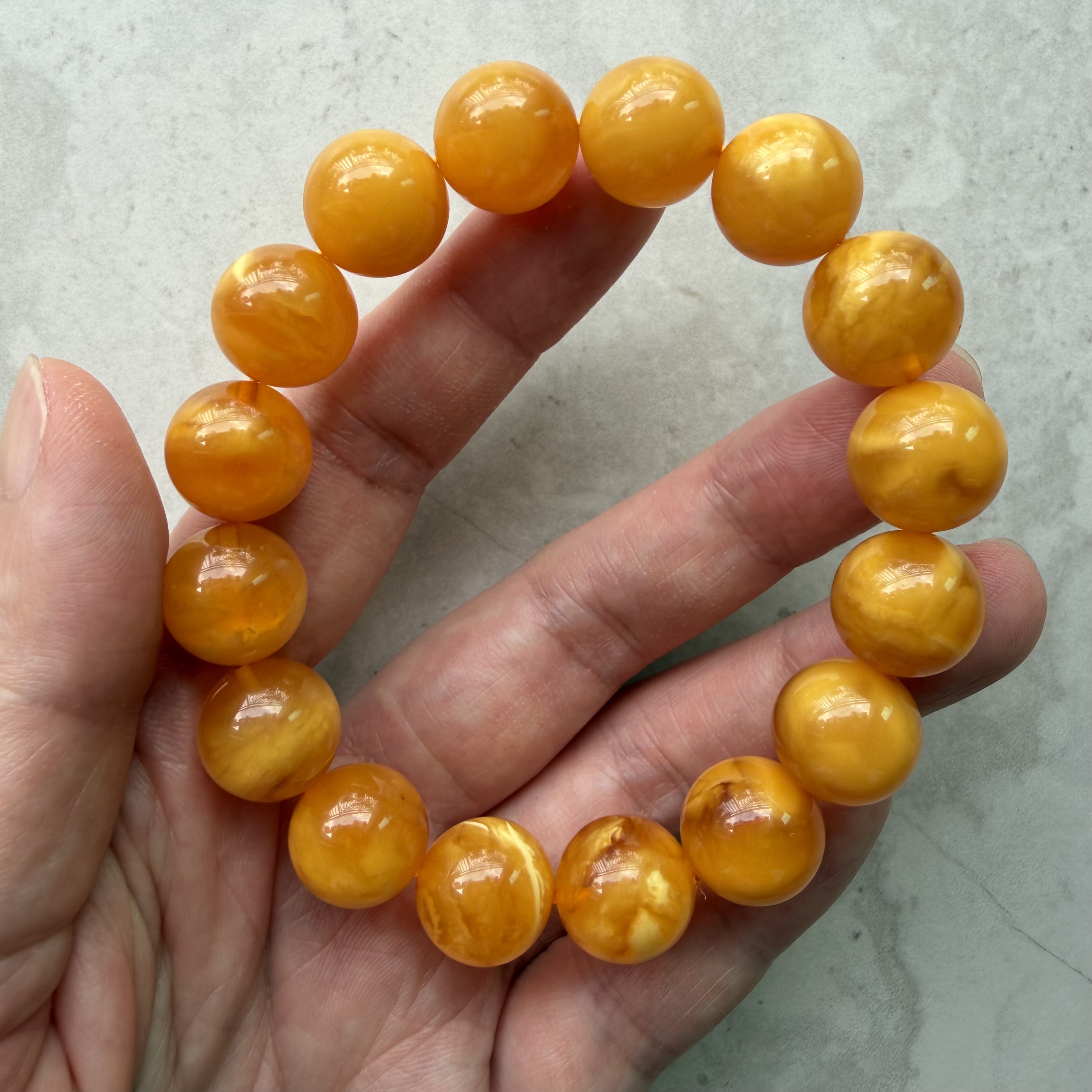 ［閉店一口價］12+mm波羅的海小年份老蠟手串