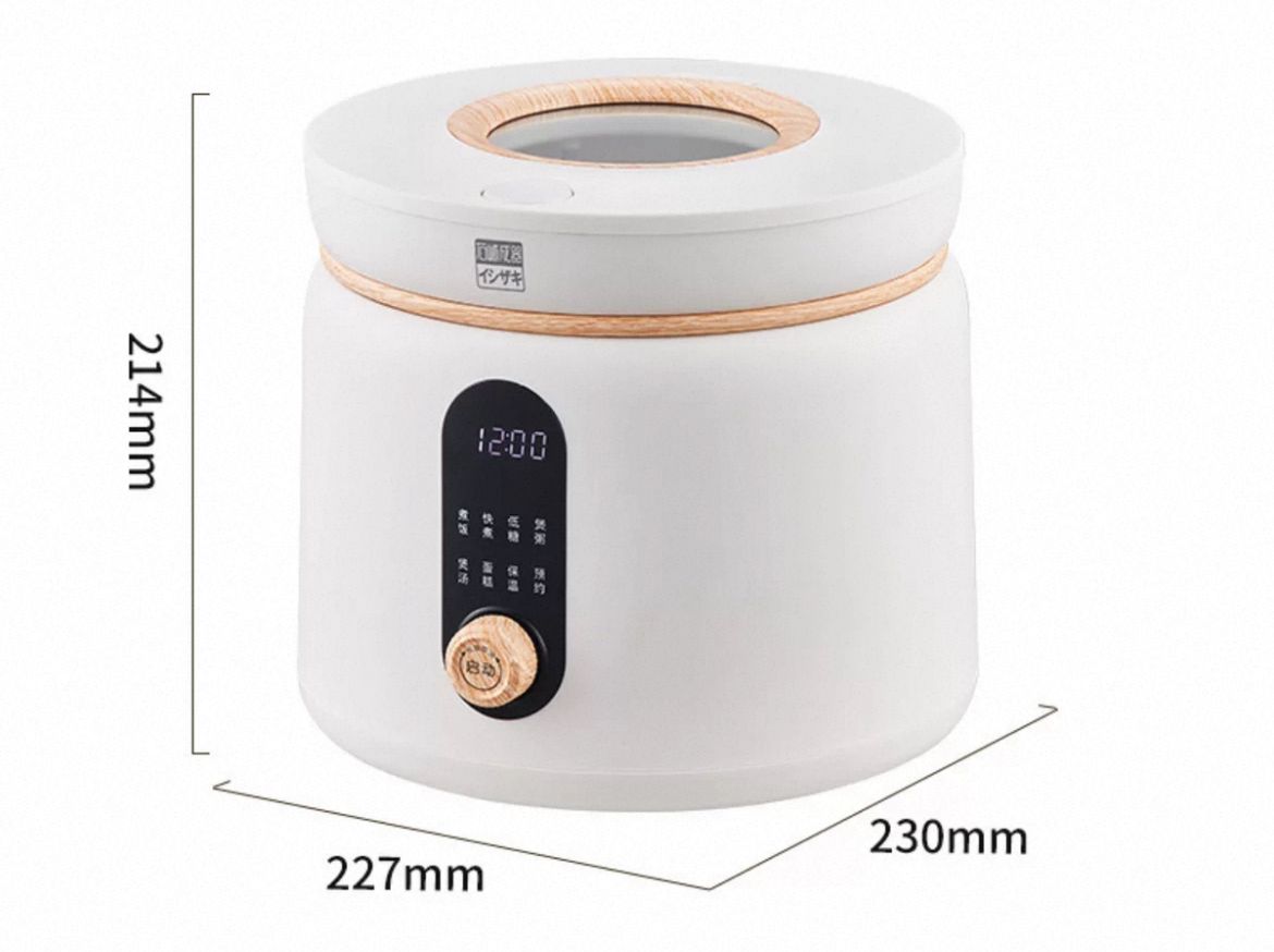 SURE 石崎秀兒 智能低糖電飯煲 2L SQ-RCP4205A  香港三腳插頭 (預購產品)