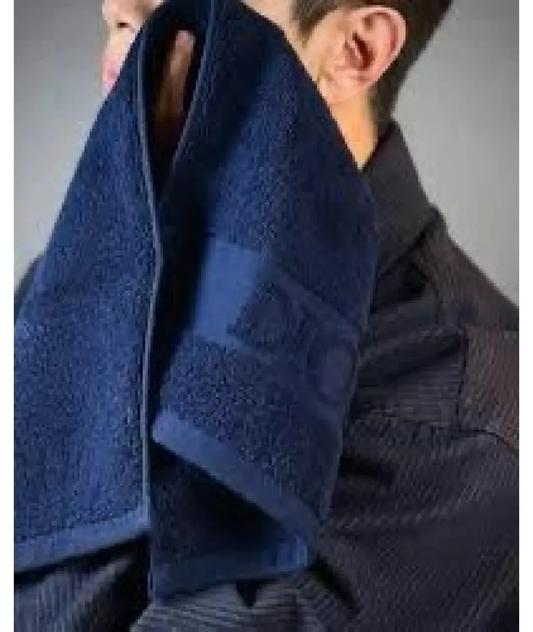 Dior Sauvage 曠野系列深藍浴巾毛巾