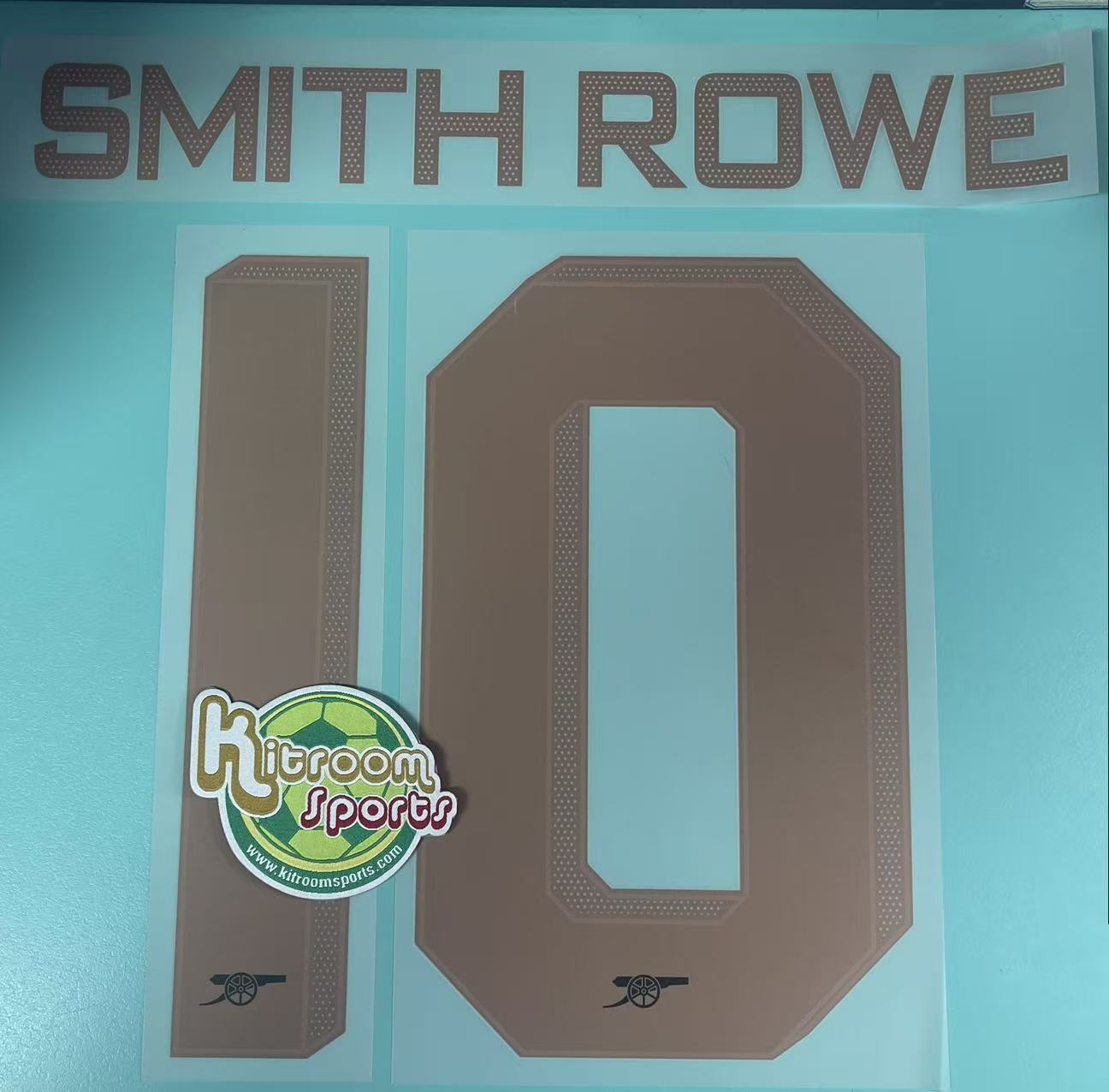 2022-23 Arsenal Away UCL Nameset #10 SMITH ROWE