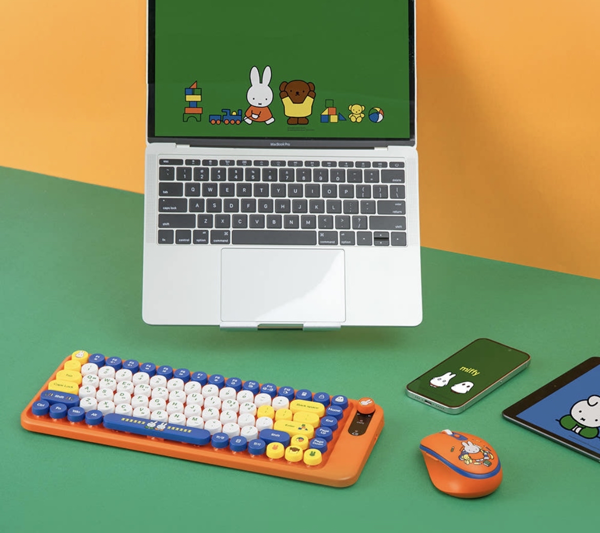 Miffy Wireless Keyboard and Mouse Set