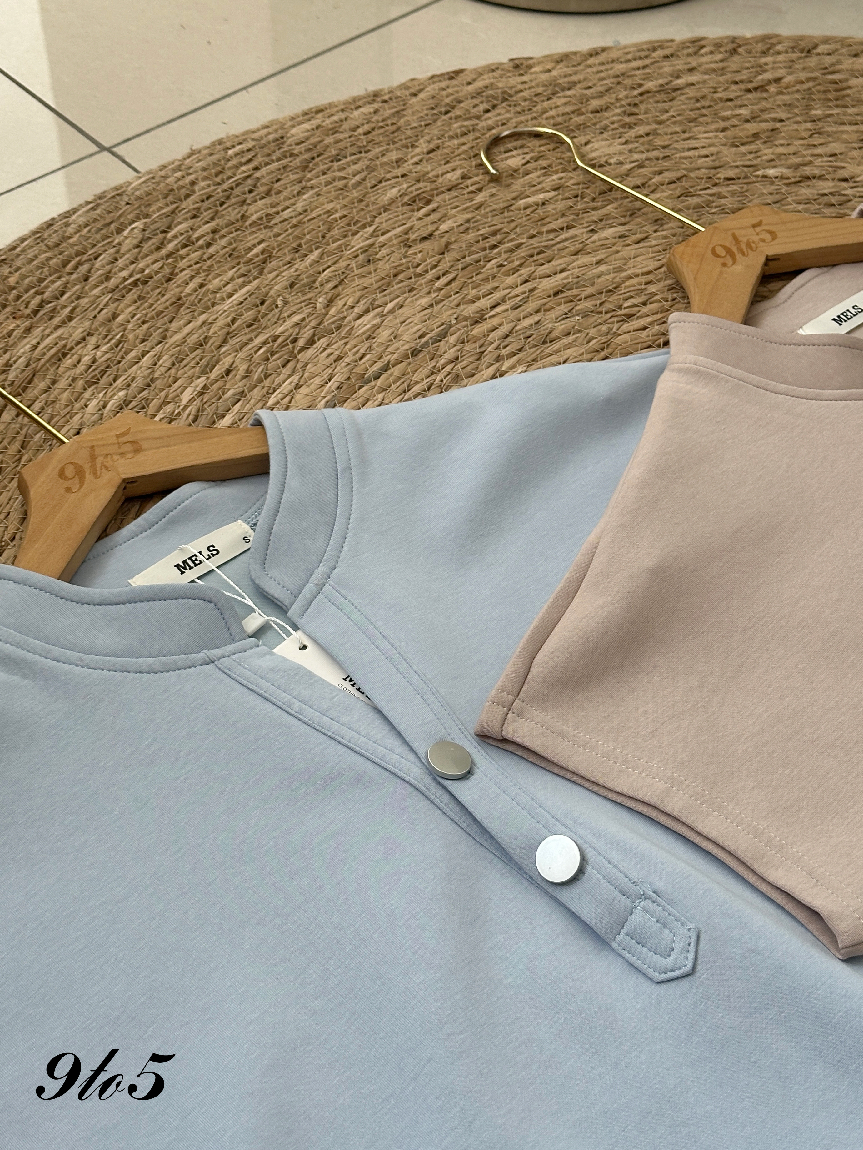 T4236 Short Sleeve Polo Top