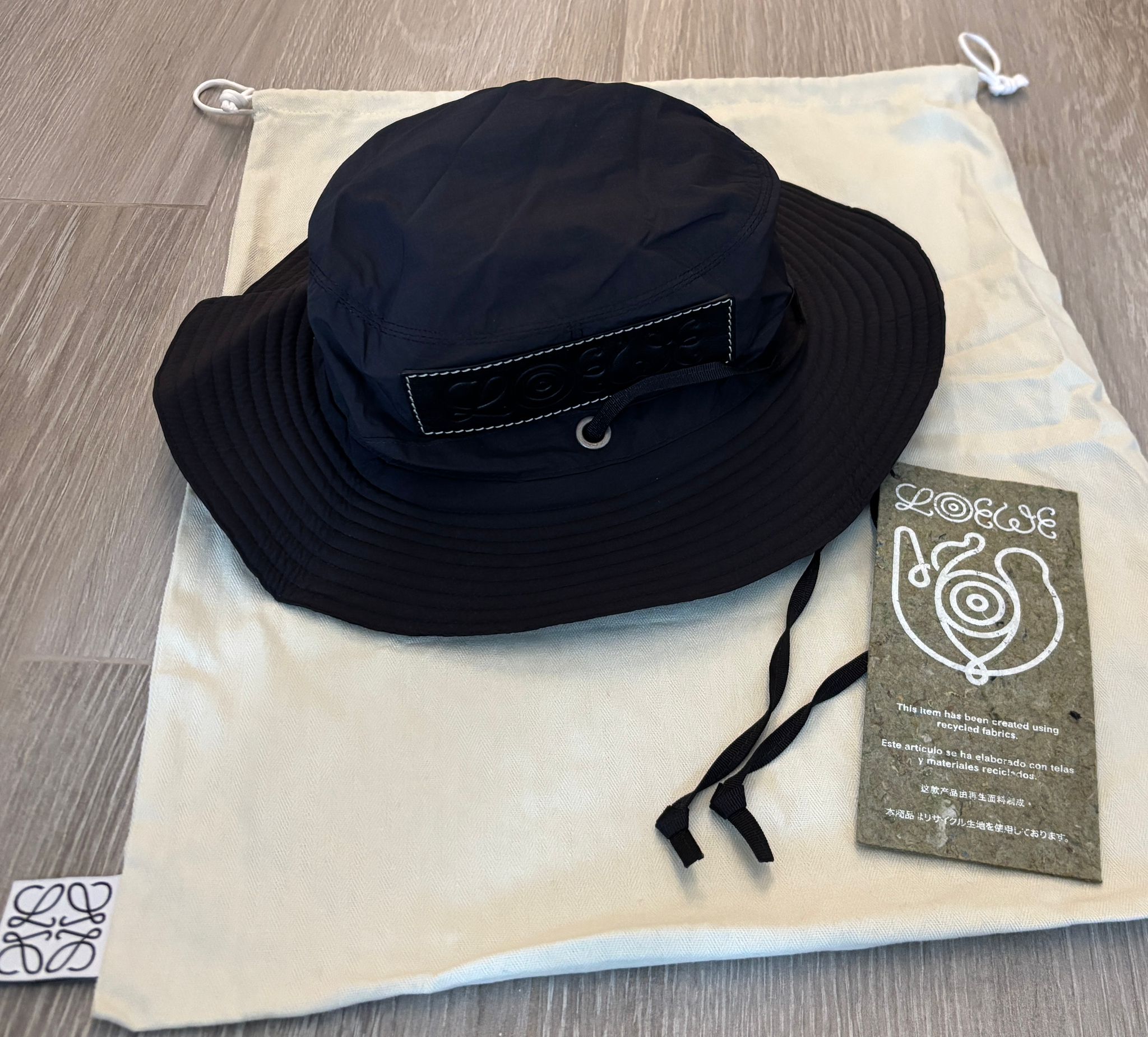 現貨 Loewe Explorer Hat 'Black'