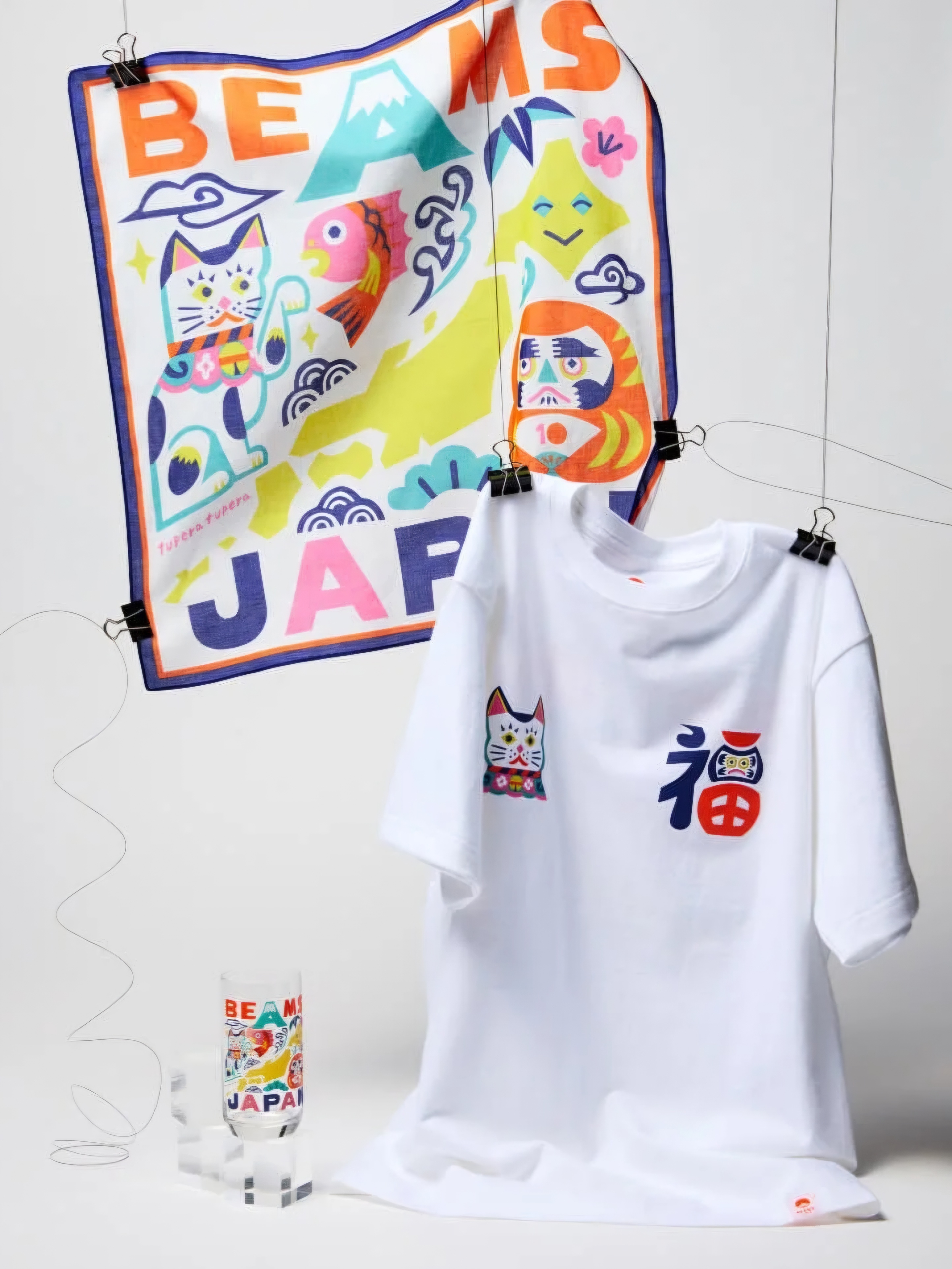 【日本🇯🇵 限量發售】【✨️BEAMS 50 週年系列✨️】 【四方巾】