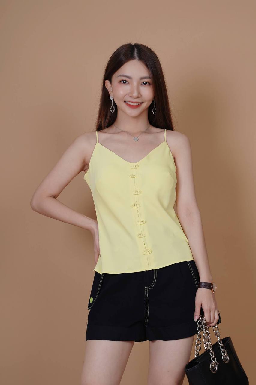 特价吊带背心 自带胸垫 T0315