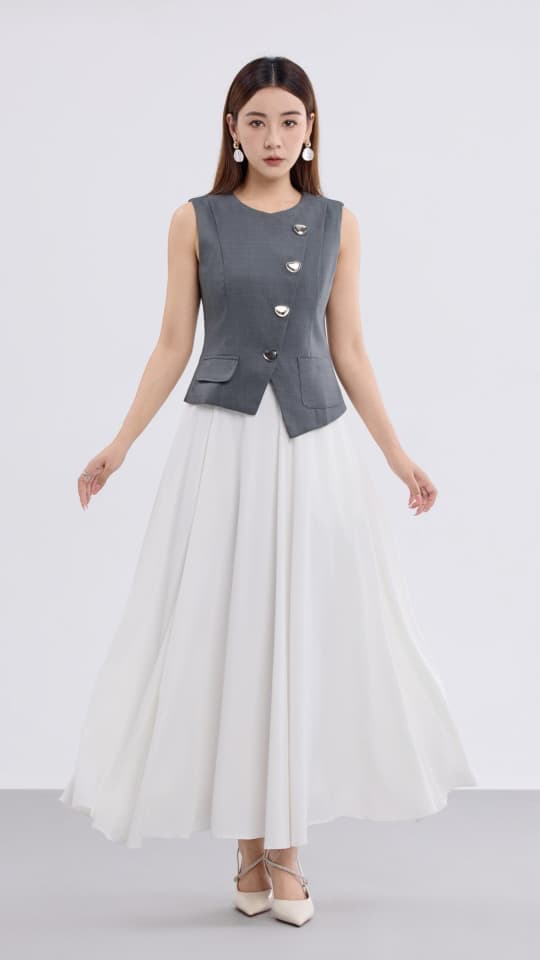 10141344 Power Muse Tailored Vest