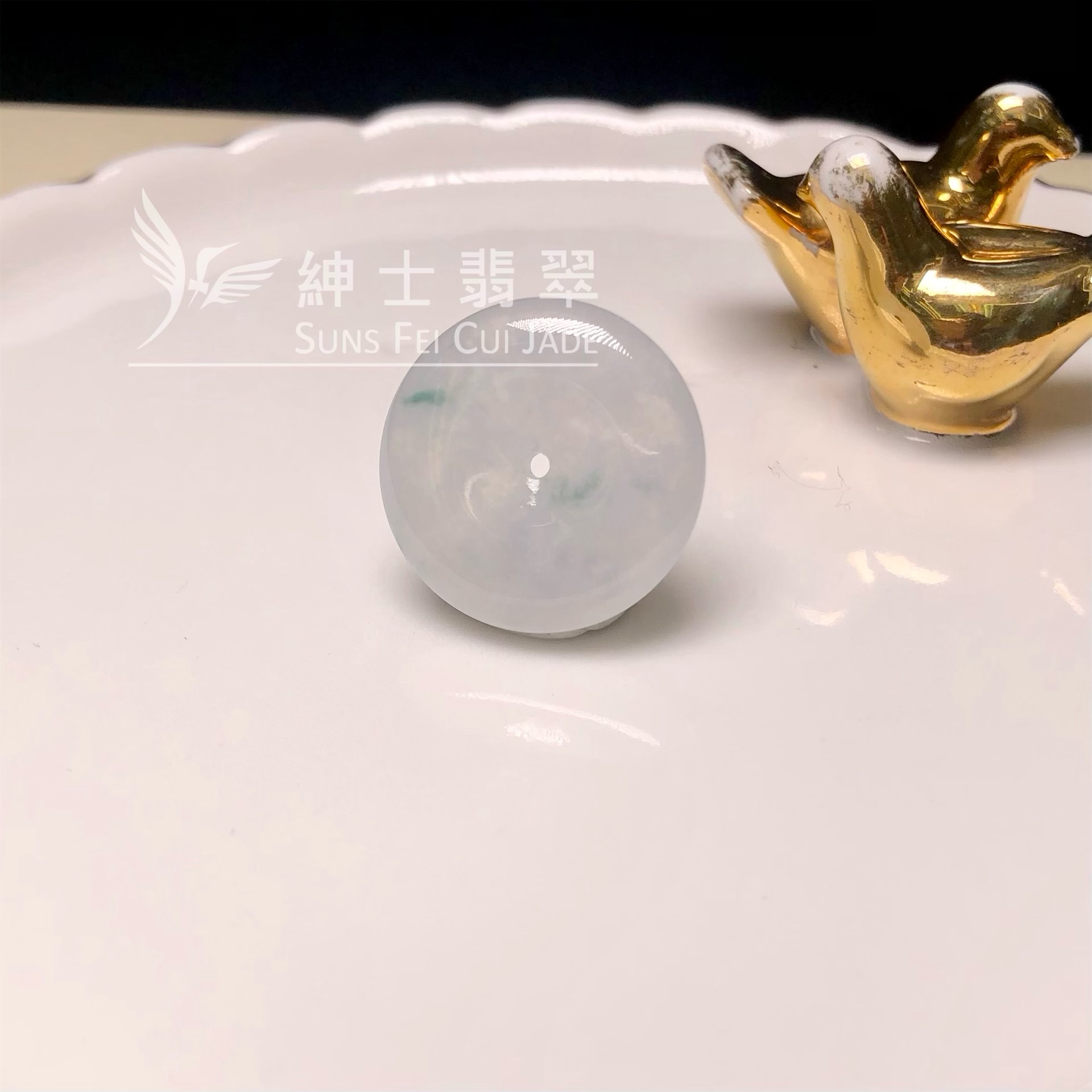 #YK00026 冰種飄花平安扣