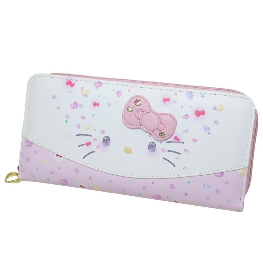 Hello Kitty 50週年紀念彷皮長銀包