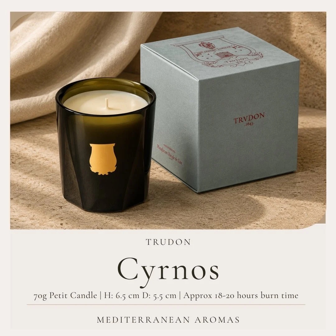 TRUDON Cyrnos 地中海 法國純天然香氛蠟燭 (2 Sizes)