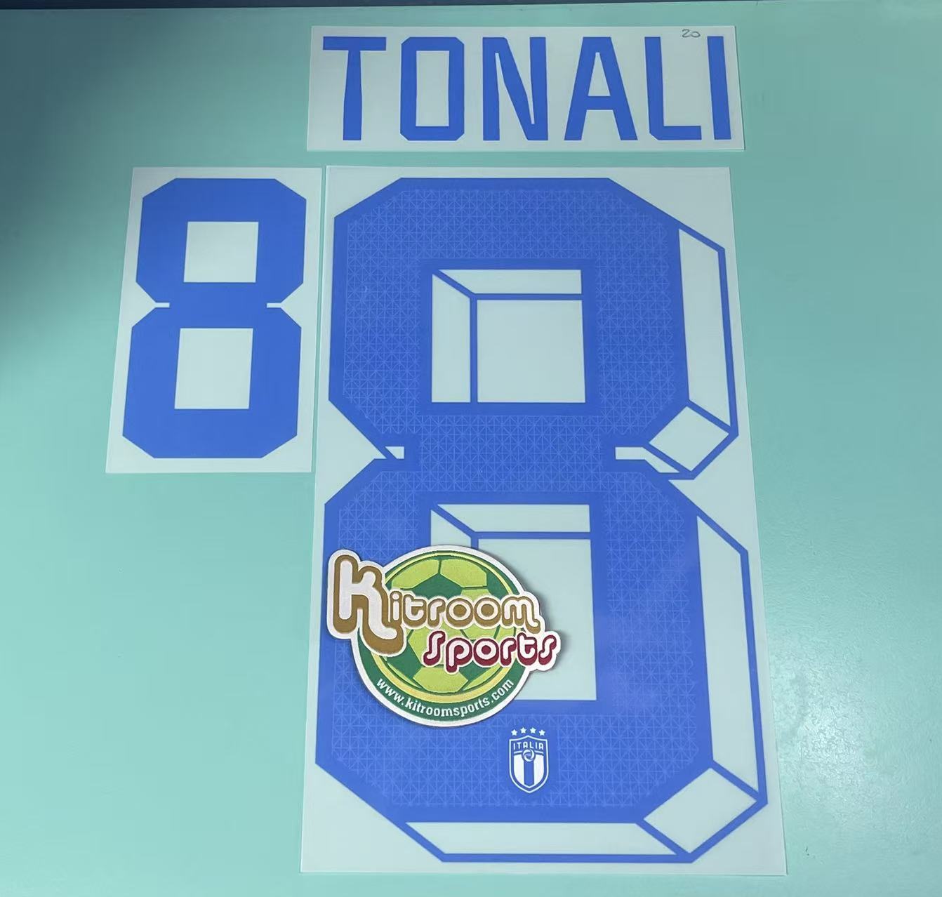 2022 Italy Away Nameset #8 TONALI