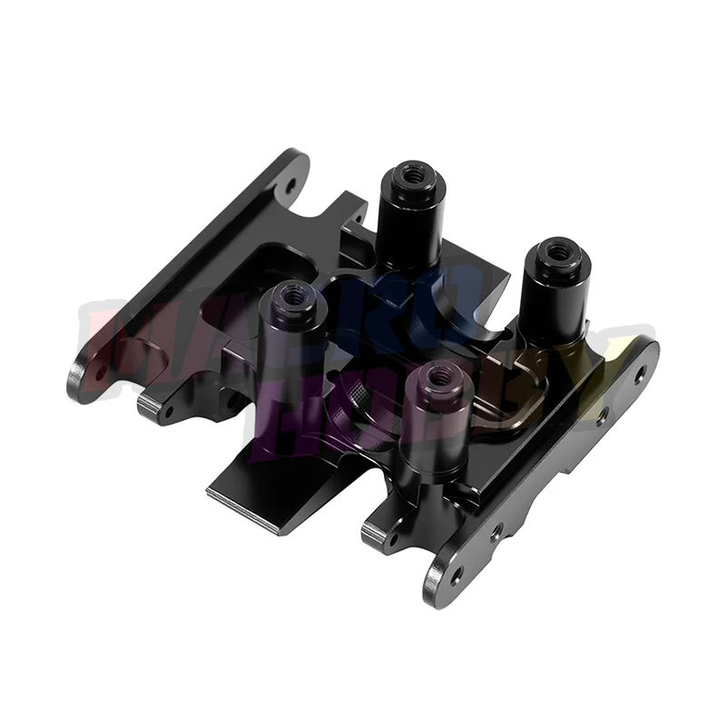 INJORA Black Brass Skid Plate for 1/30 SCX30 (17.9g) #530374