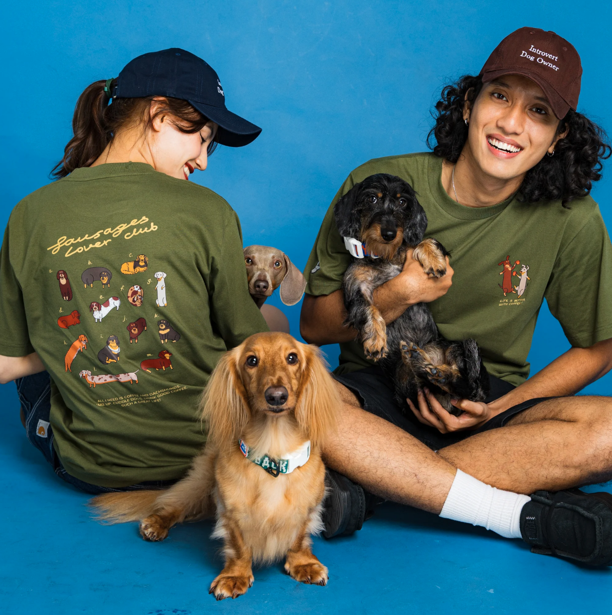 【預訂】泰國臘腸狗Cafe BENKOFF Sausage Lovers Shirt