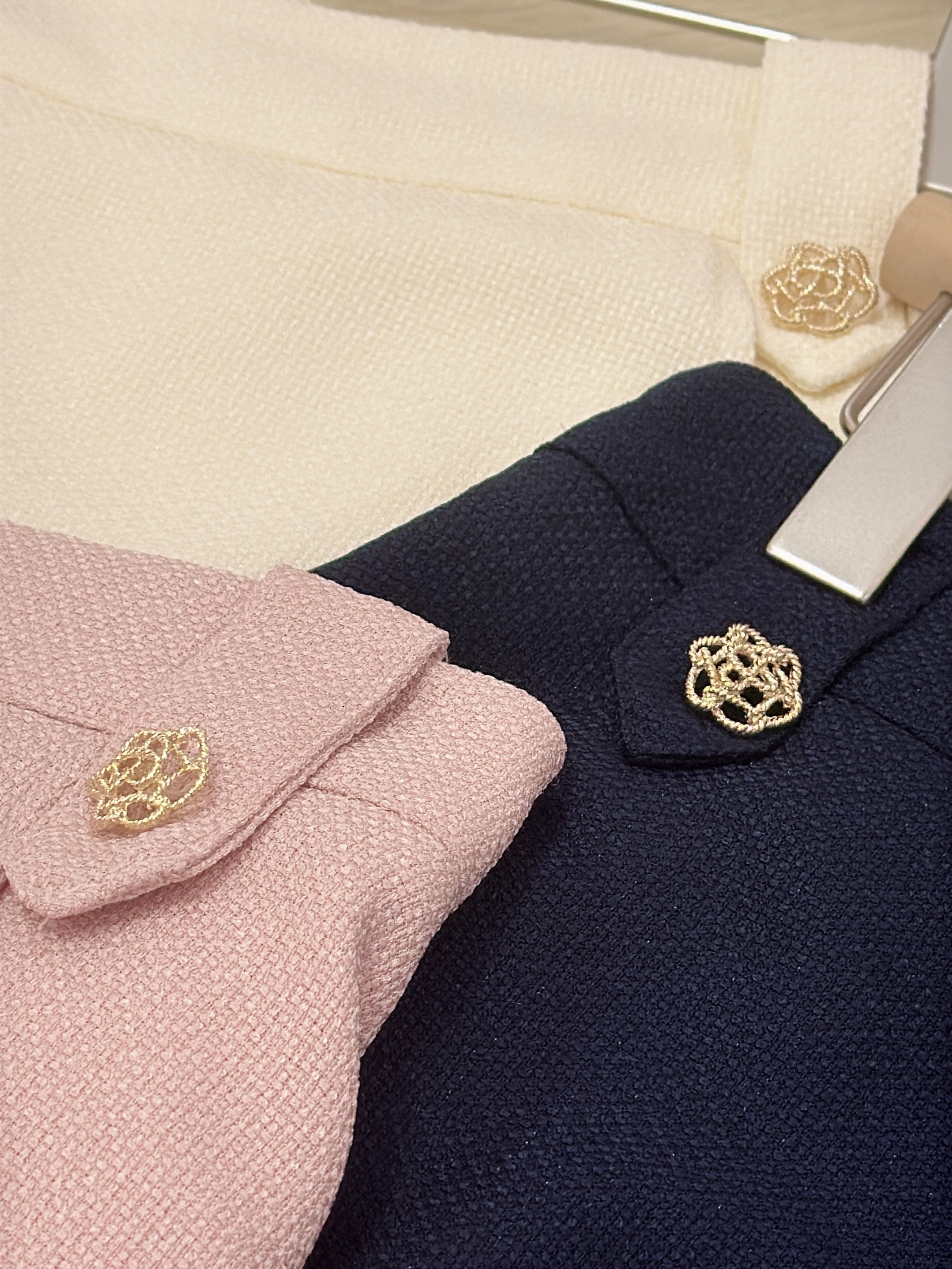 Camellia Tweed Dress