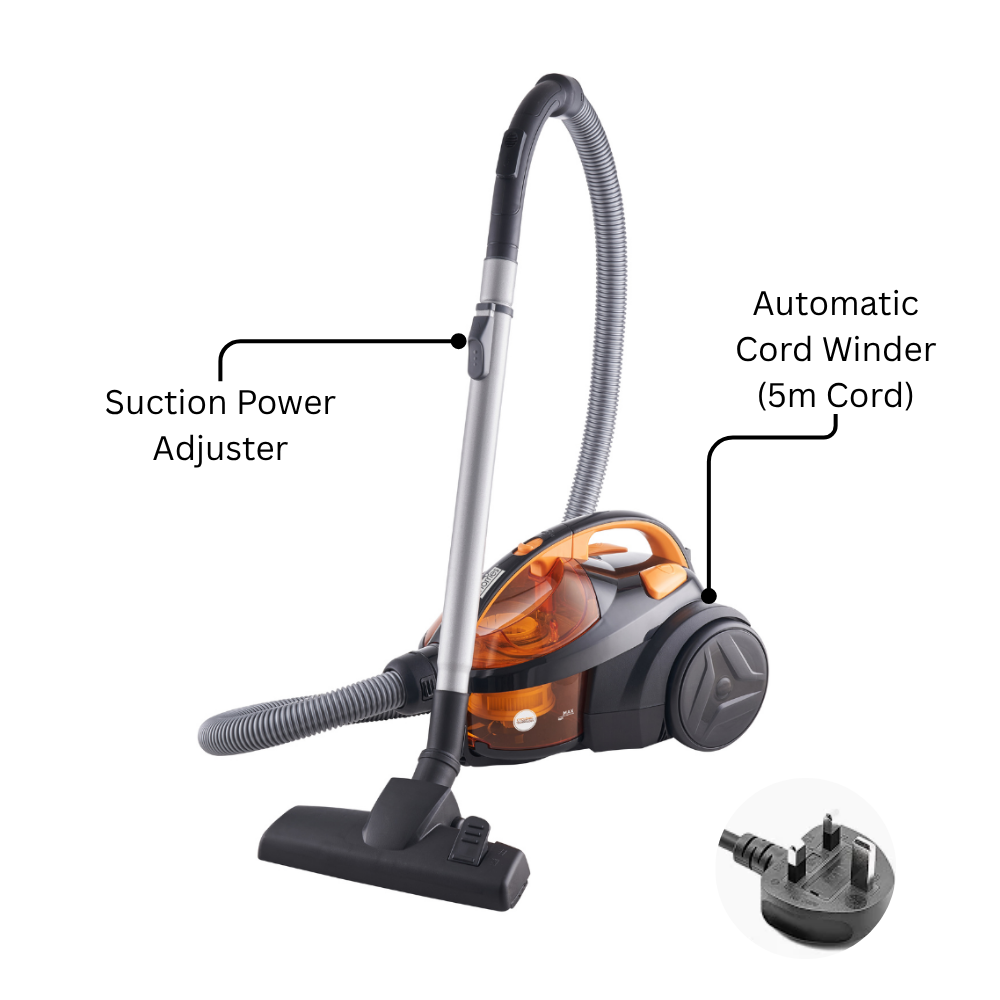 Morries 2000W High Suction Vacuum Cleaner With 2L Huge Dust Capacity MS8025VC UE