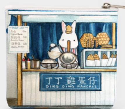 獅子頭丁丁收納包 - 雞蛋仔