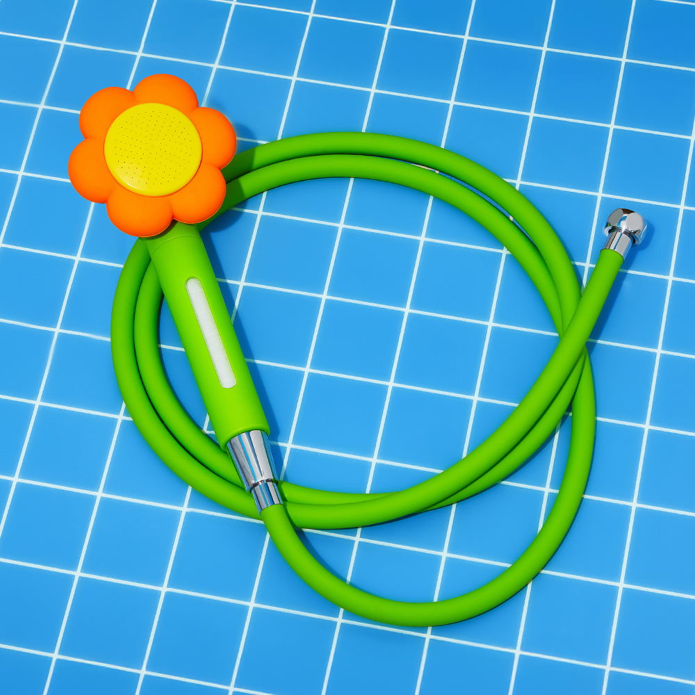 Wiggle Wiggle Blooming 花灑頭+喉管連濾芯套裝