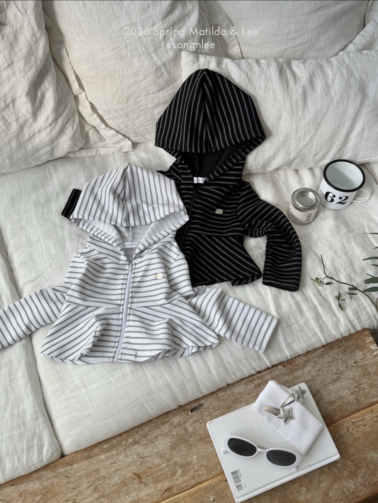 🇰🇷Matilda&Lee hood zipup