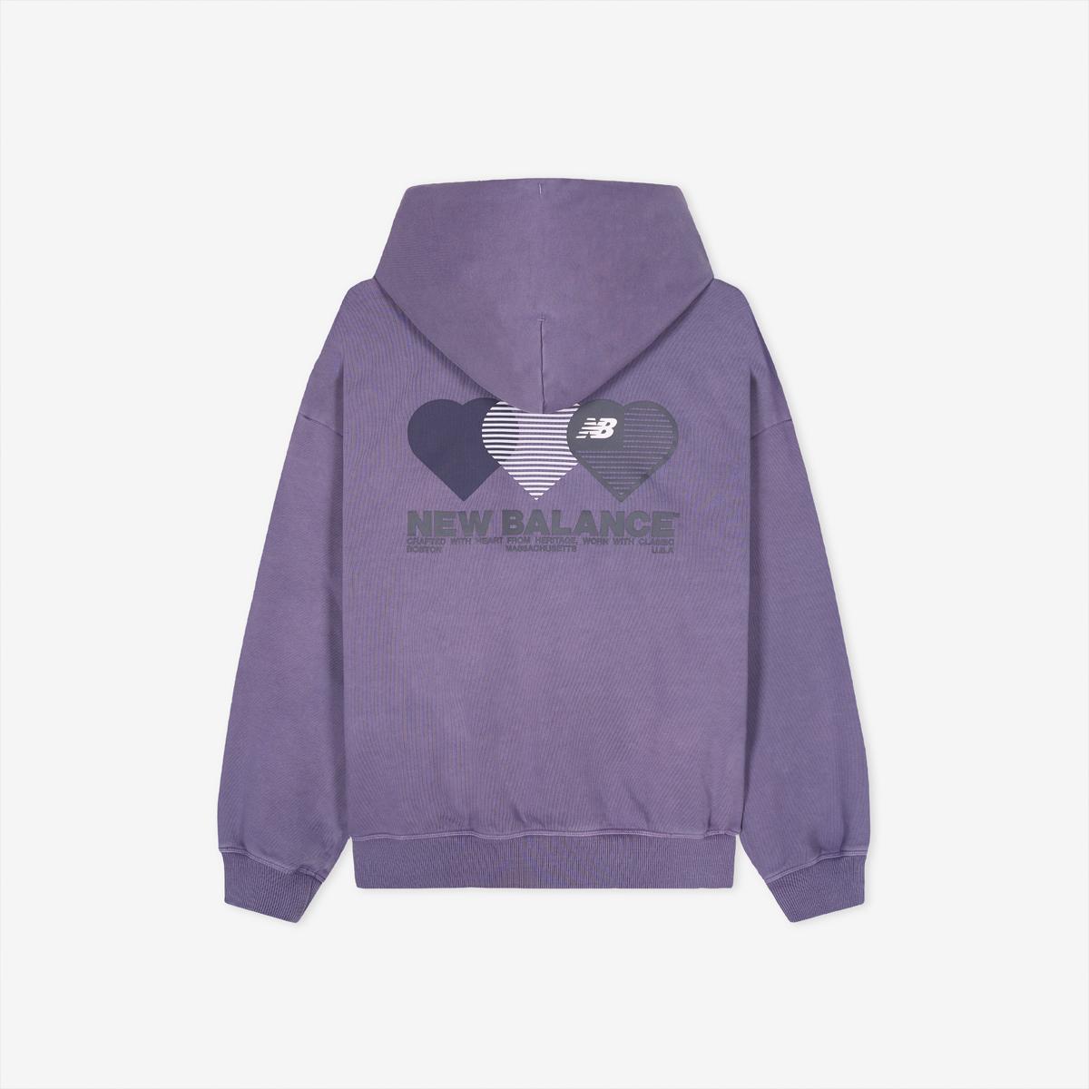 [NEW BALANCE] UNI NB Heart Graphic Hoodie (4種)