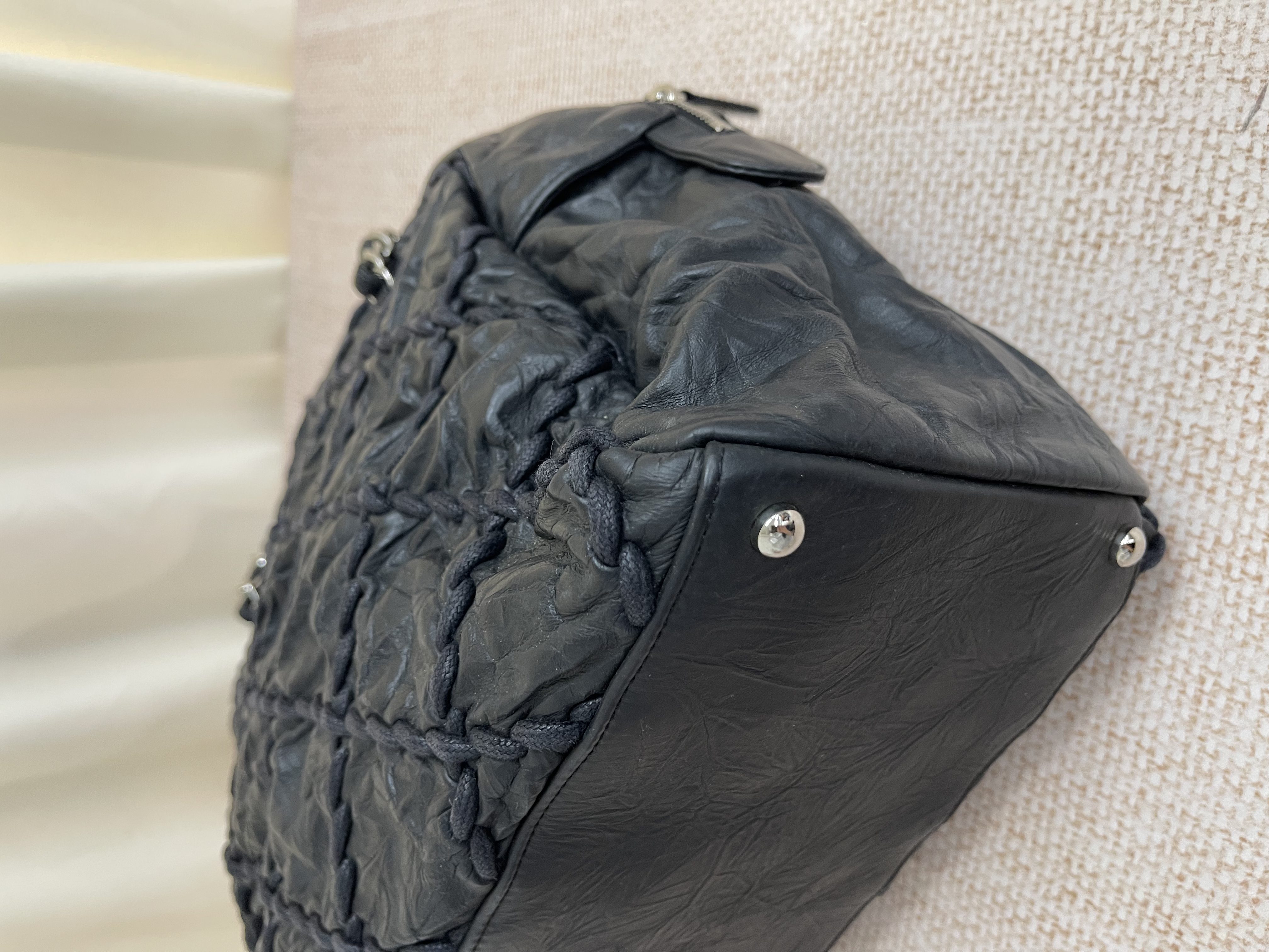 Pre-owned Chanel Ultra Stitch Bowling Bag/ Product Code: 26030104