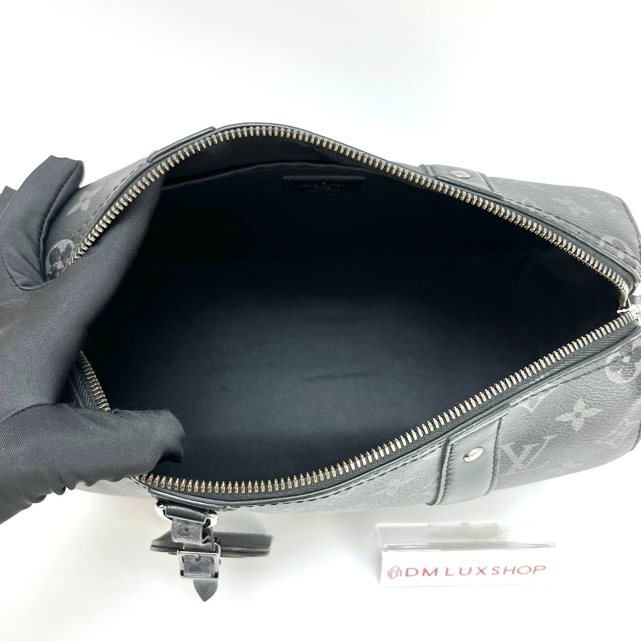 LV Monogram Eclipse Keepall City