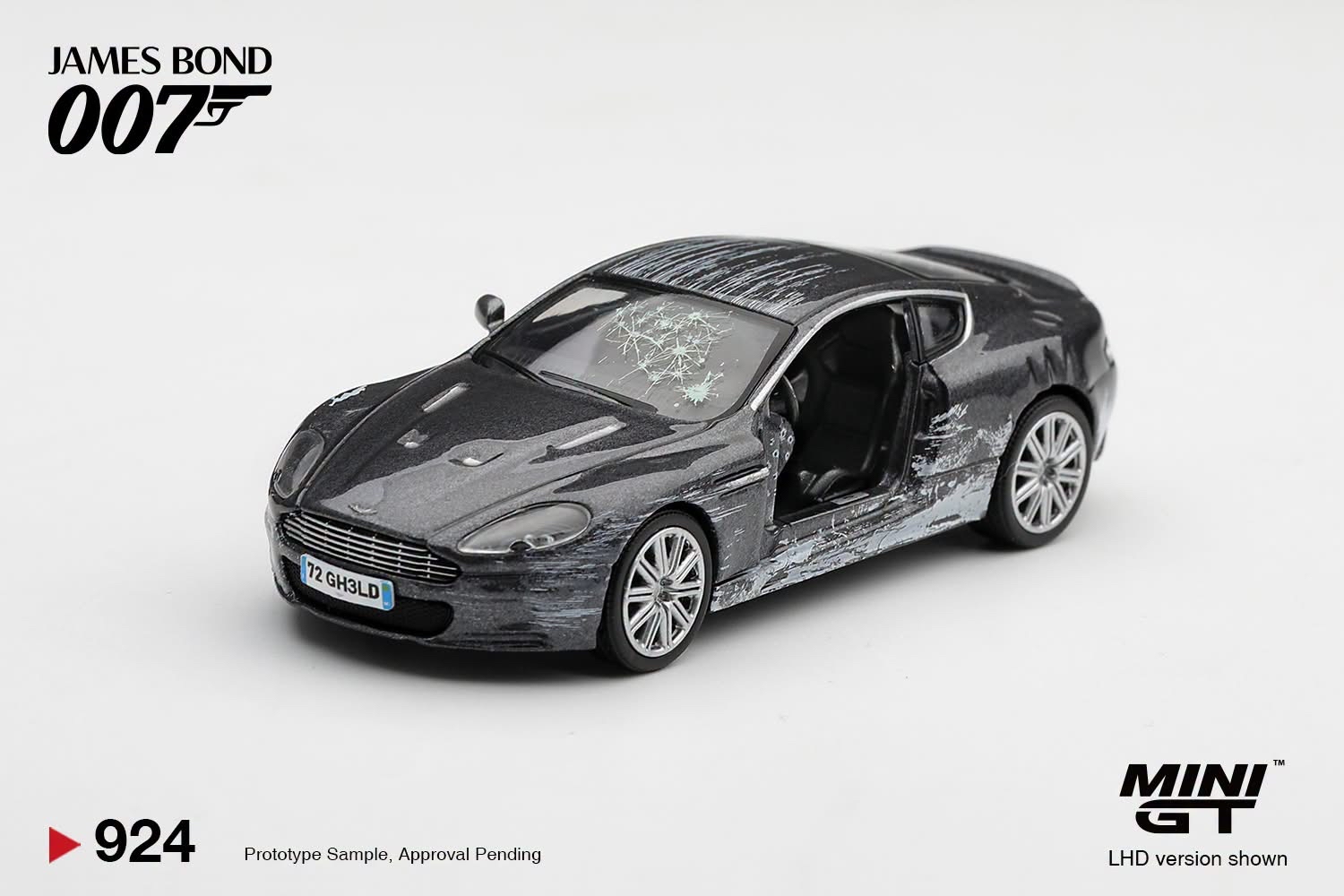 （預訂 Pre Order) MINI GT  ( MGT00924-007E ) Aston Martin DBS "Quantum of Solace" / English Blister Packaging