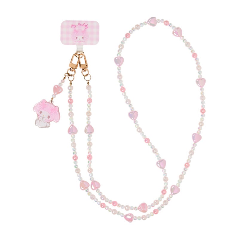 現貨｜Sanrio My Melody 日版 電話繩 手機掛繩 連 夾片套裝 (22510-0)