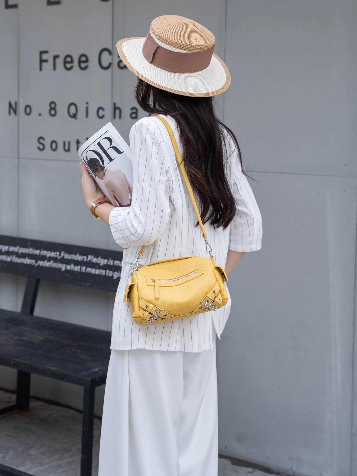 99-33# 酷酷的机车包 TOGO头层牛皮🇨🇳