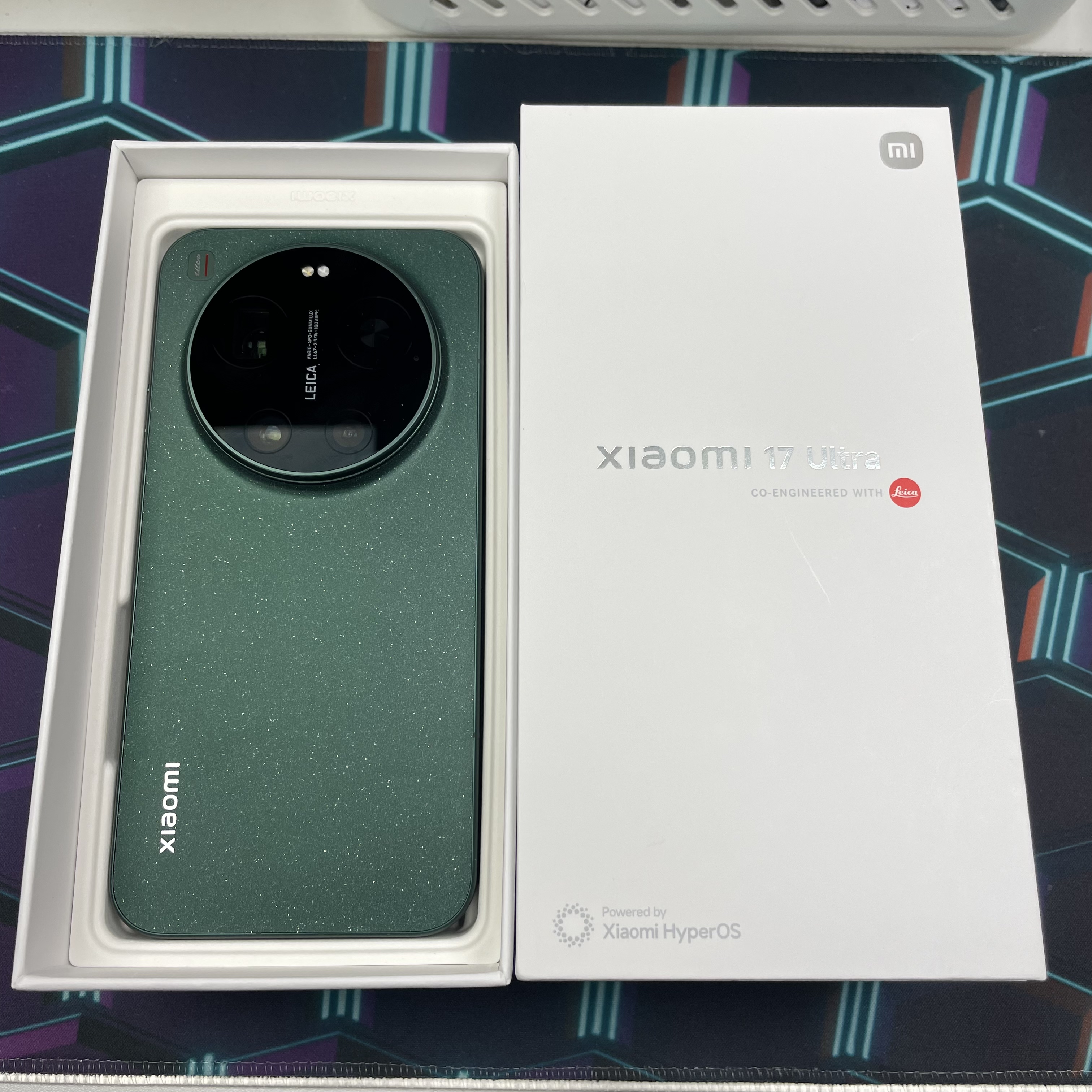 *6612 XiaoMi 17 Ultra 完美機 16+512GB 綠色 green