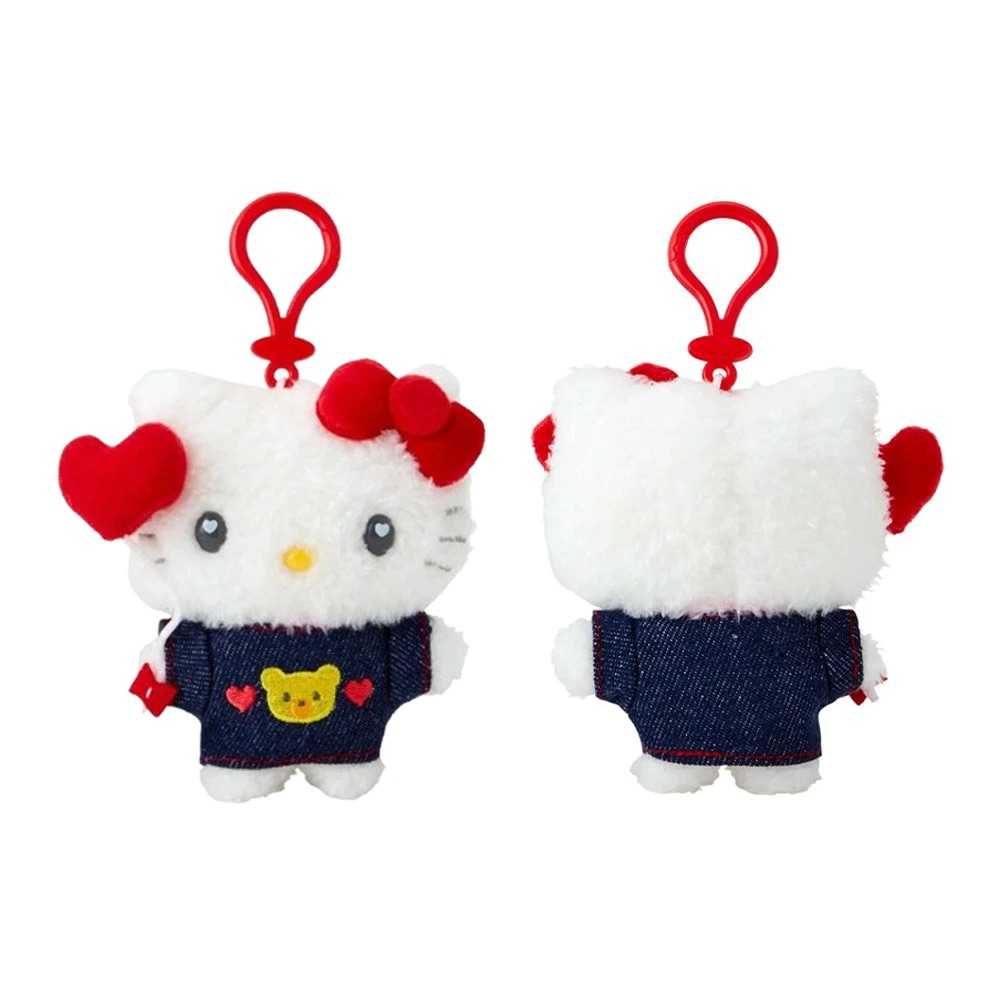 預訂 | 日本版 Sanrio 牛仔布 x 愛心氣球公仔掛件