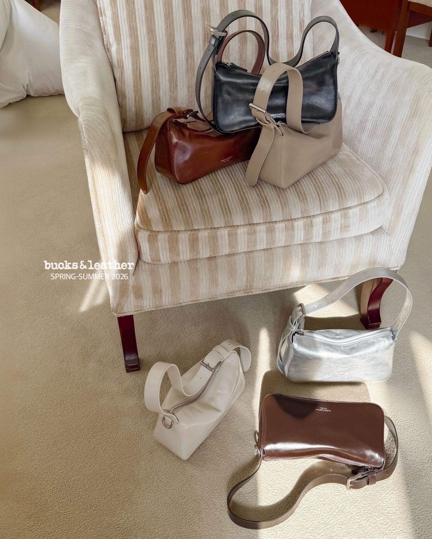  【26SS】預訂_Ready Bag By Bucks & leather