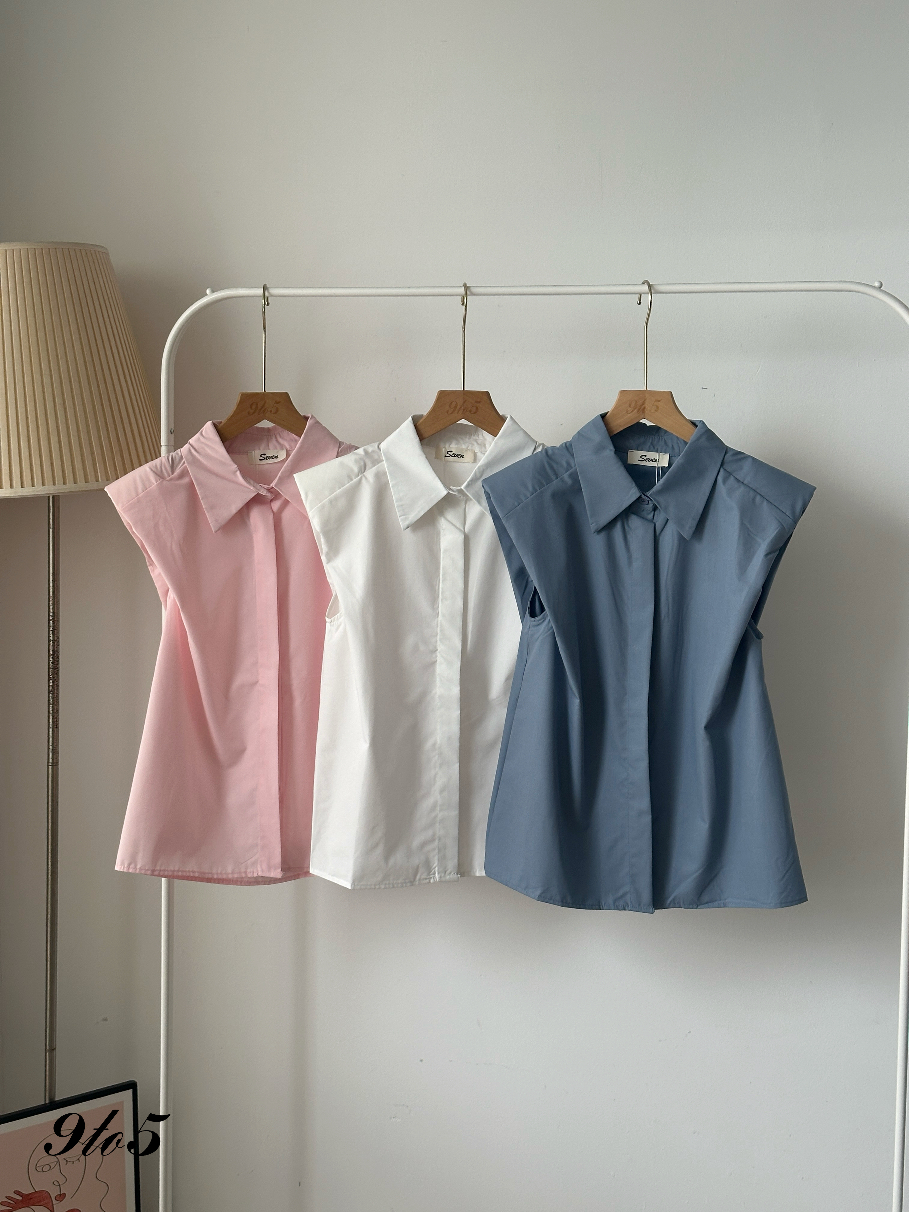 T4106 Cape Sleeve Shirt - 3 Colors 