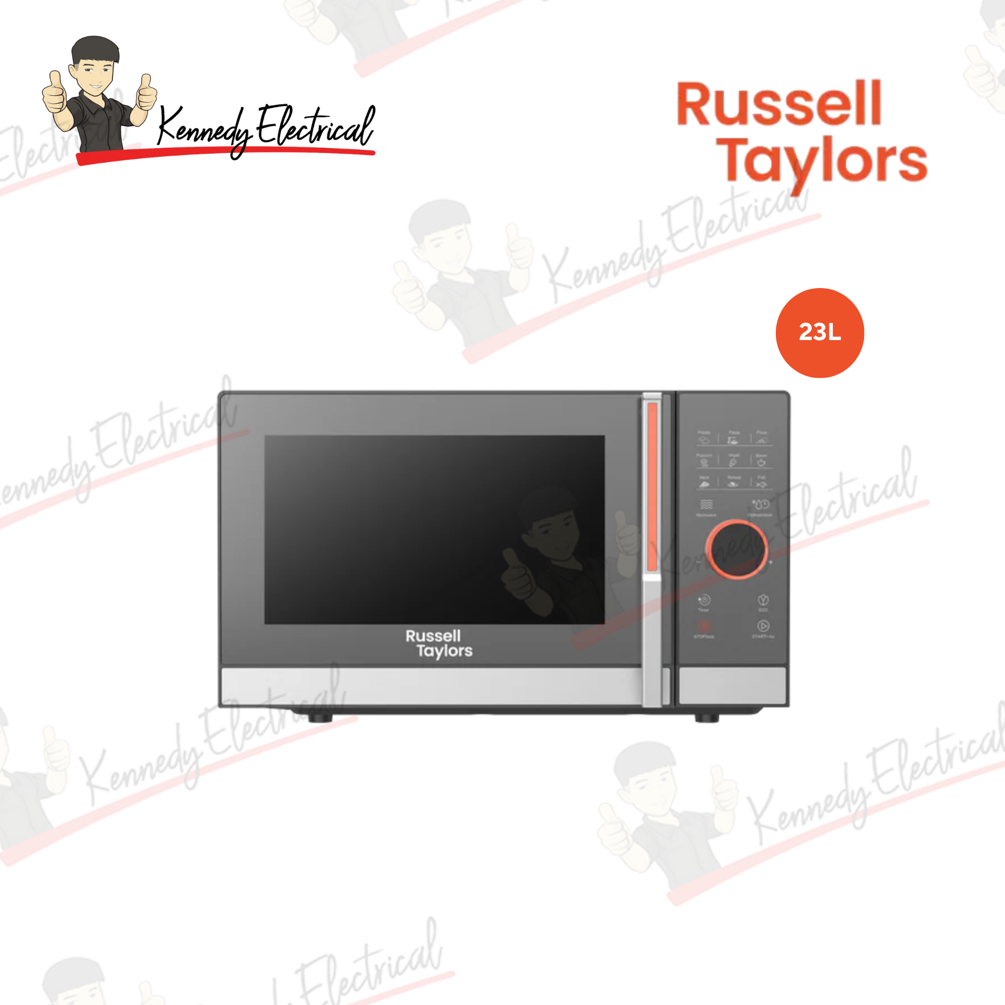 Russell Taylors 23L Digital Microwave Oven (M8)