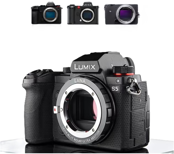 LAINA Leica M Rangefinder Lens  To Leica L-Mount Alliance (TL/SL) Mirrorless Cameras (防滑金屬接環)