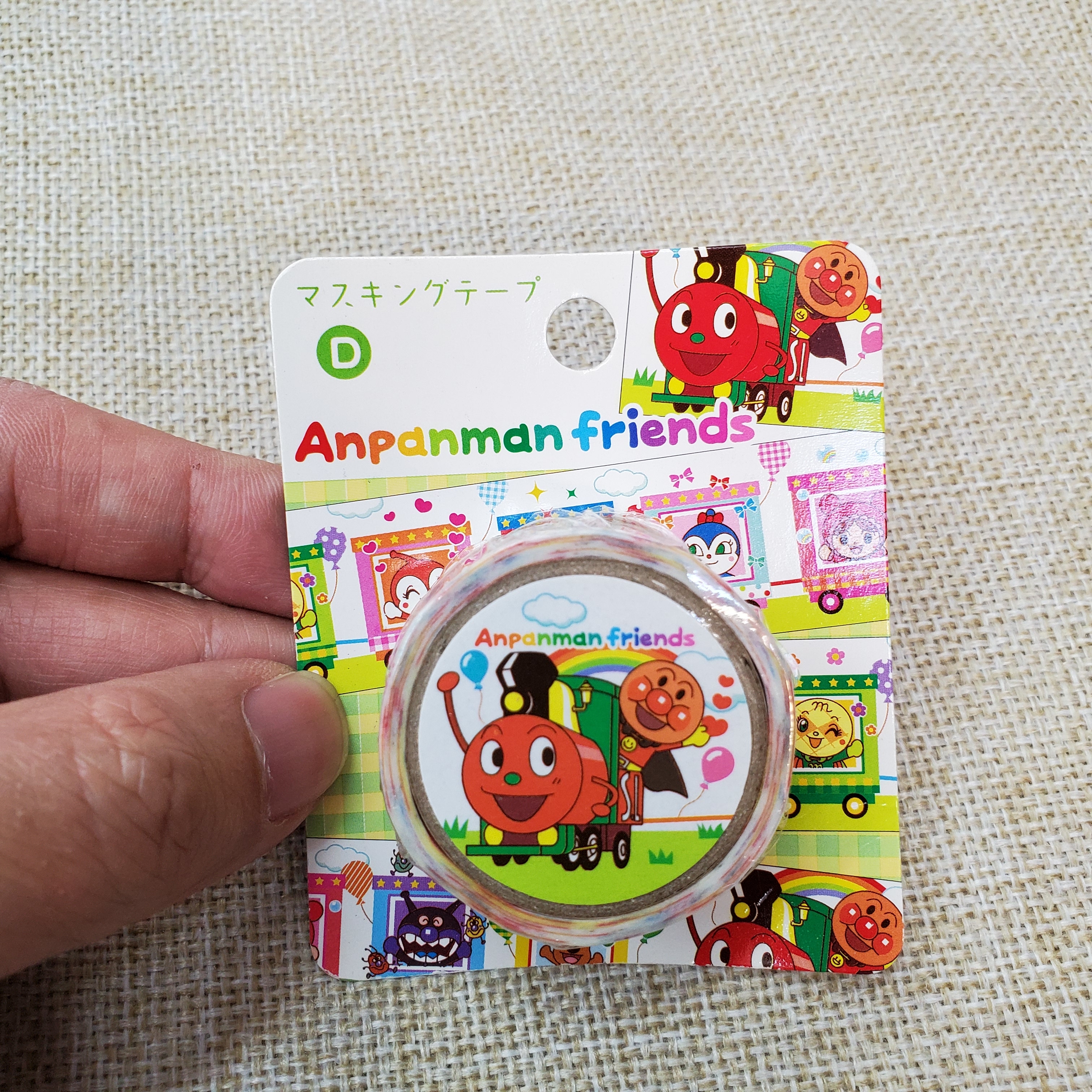 [現貨] [日本直送] 麵包超人 {Masking Tape TF974419}