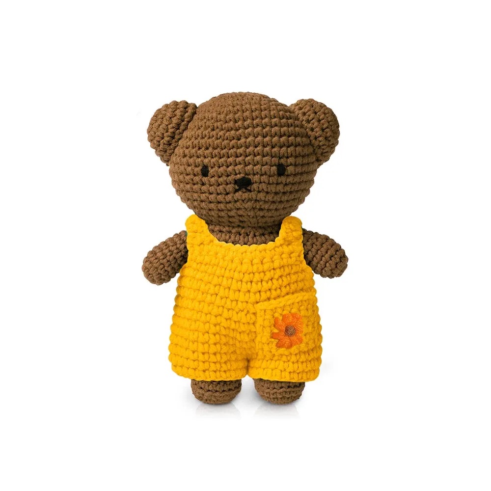 📦訂購 美國代購 荷蘭 Just Dutch 手工編織 米菲 Miffy Boris 向日葵吊帶褲 公仔