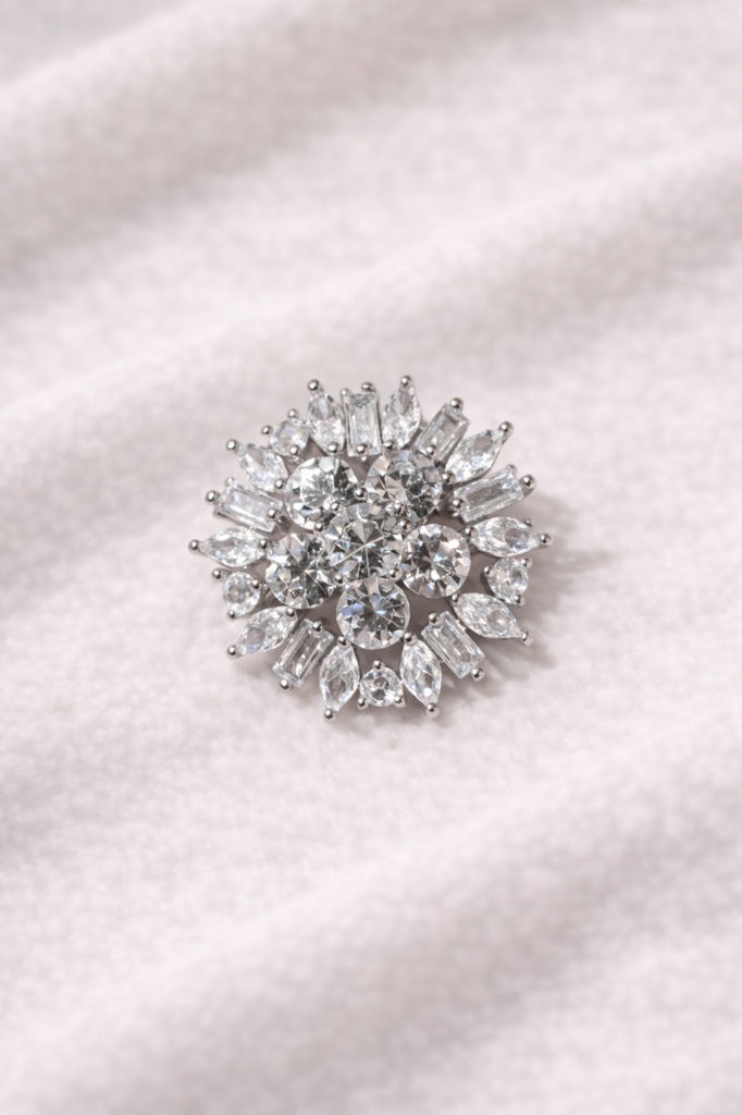 Swarovski Starburst Brooch
