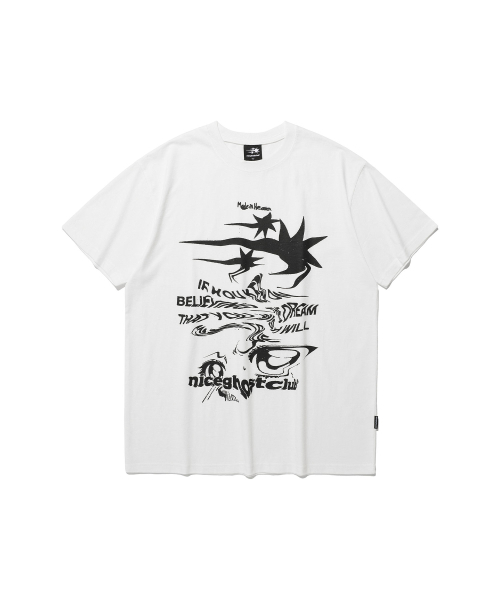 🇰🇷訂購｜NICE GHOST CLUB｜Tornado logo t-shirt  2色