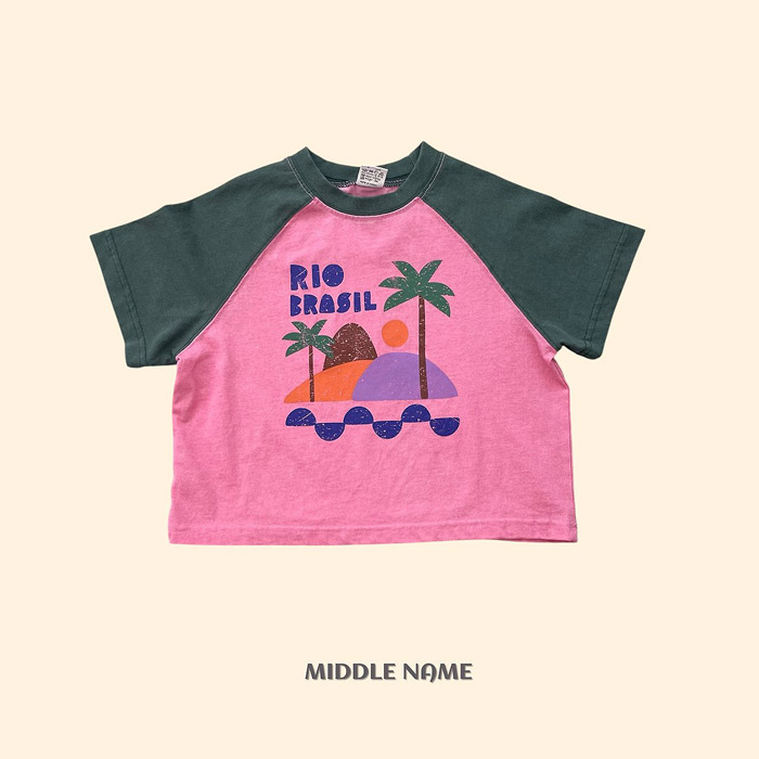 🇰🇷middle name tee