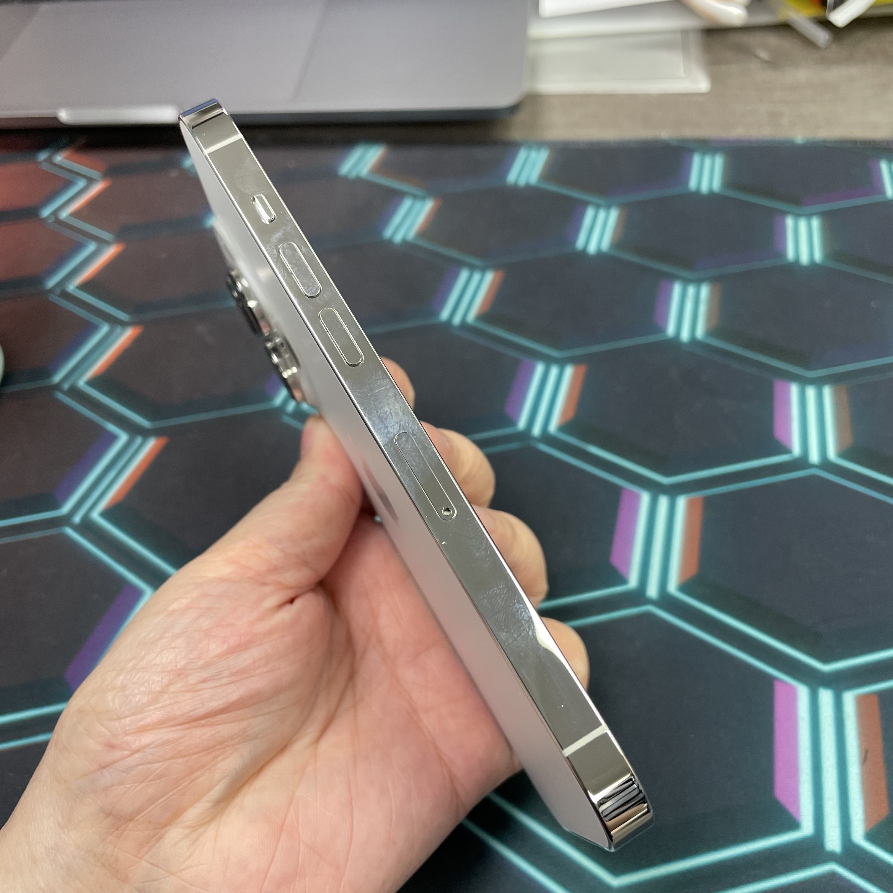 *8380 14 pro 完美機 256GB 電100 白色 white