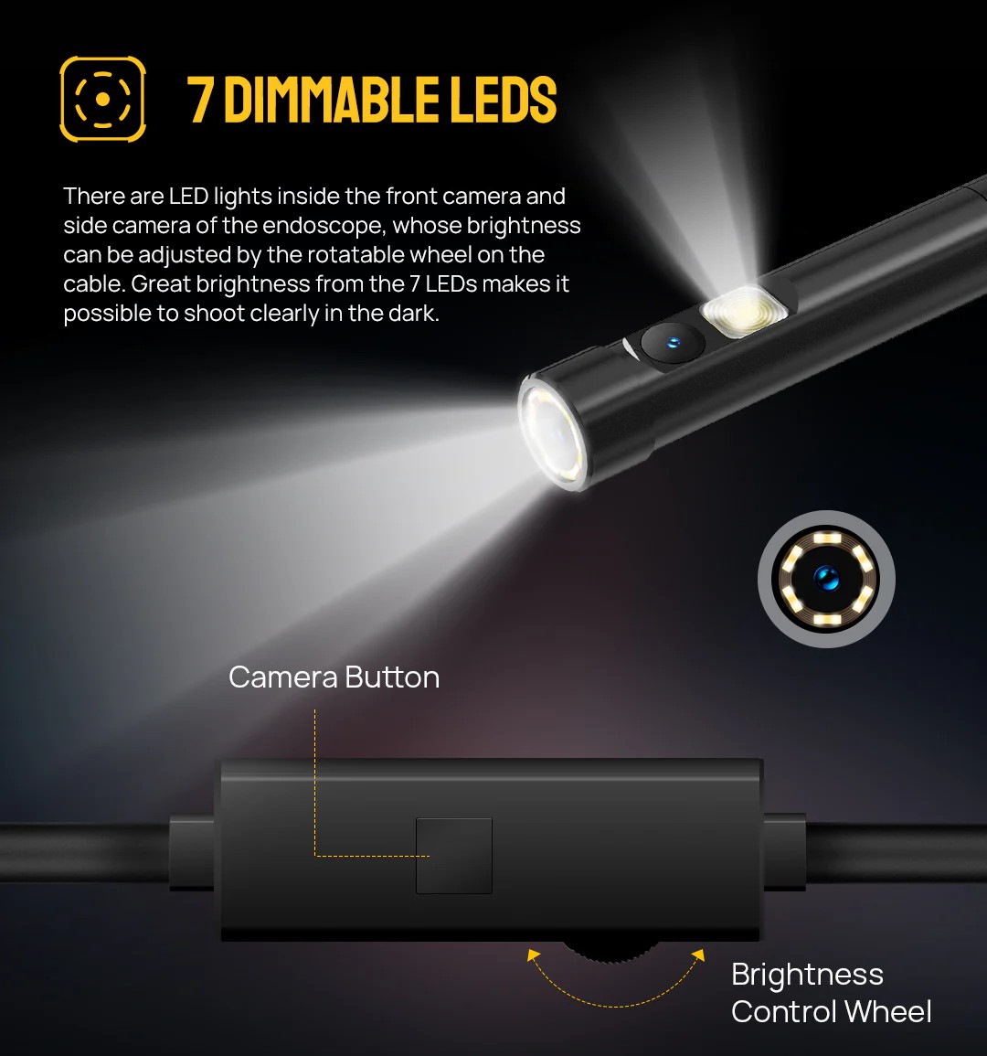 Ulefone uSmart E02 Endoscope 雙鏡頭內窺鏡