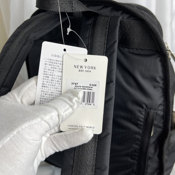 【BB00290】日本限定版LeSportsac 復古經典款黑色背囊