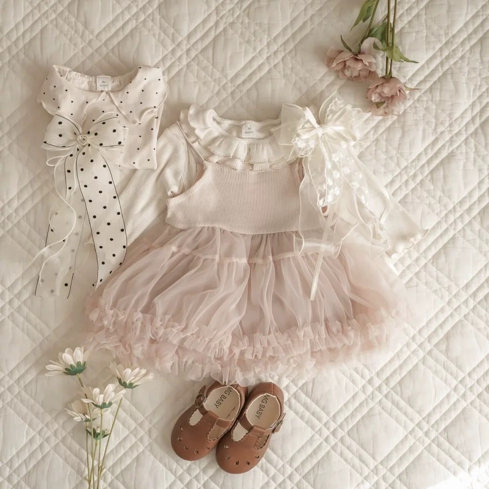 A0040 粉色吊帶紗裙