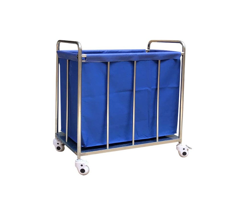 AD-T01 Stainless Steel Hamper Stand 不銹鋼污衣車 (For inquiry only 此產品需報價)
