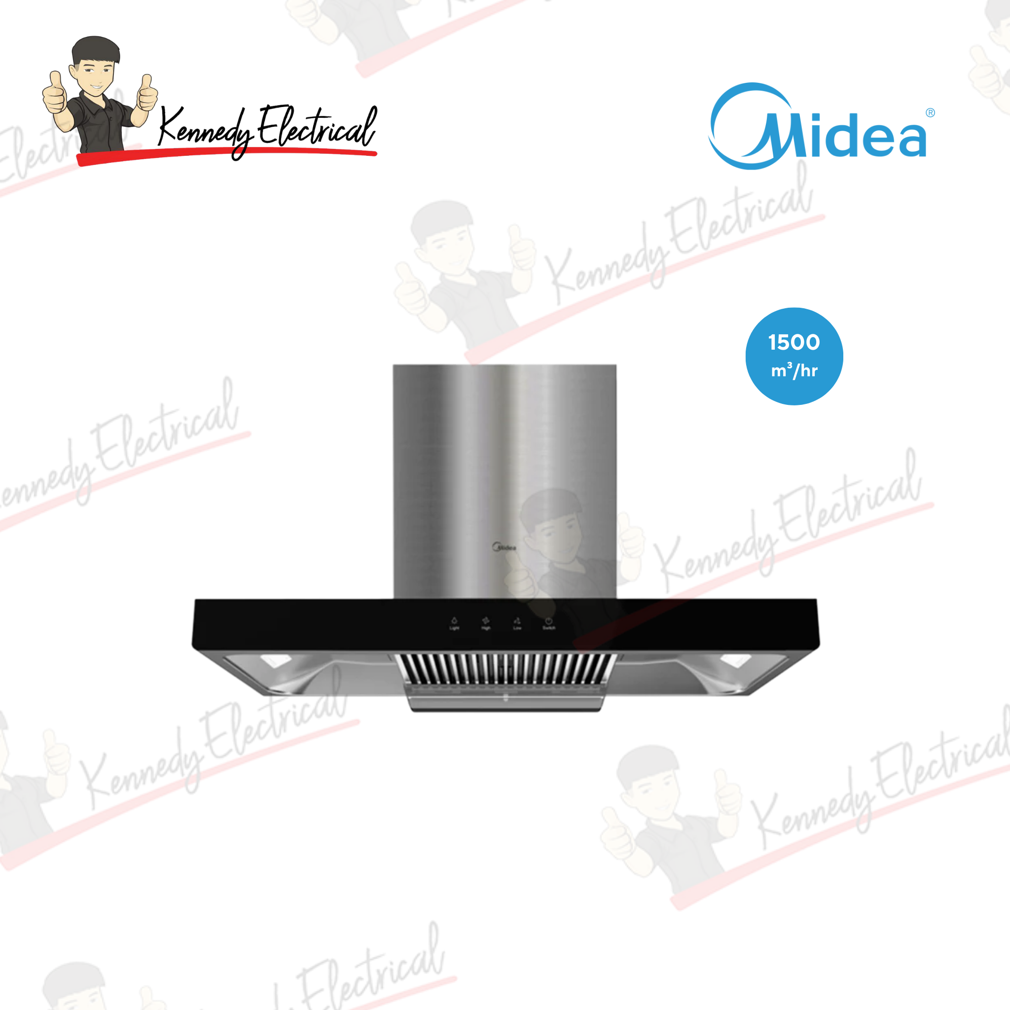 Midea 1500M3/Hr Cooker Hood MCH-90B82