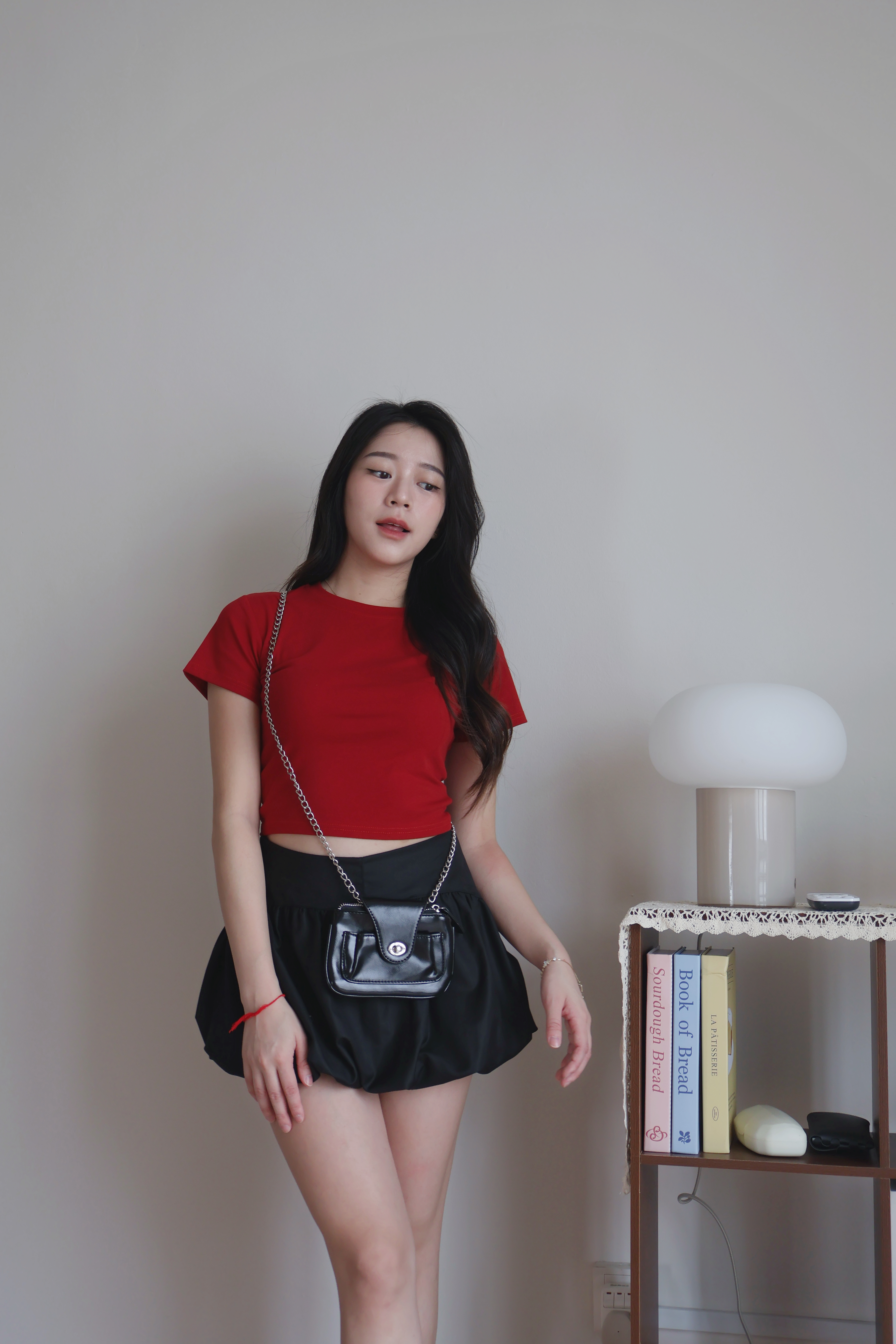 Kara Basic Tee | Red