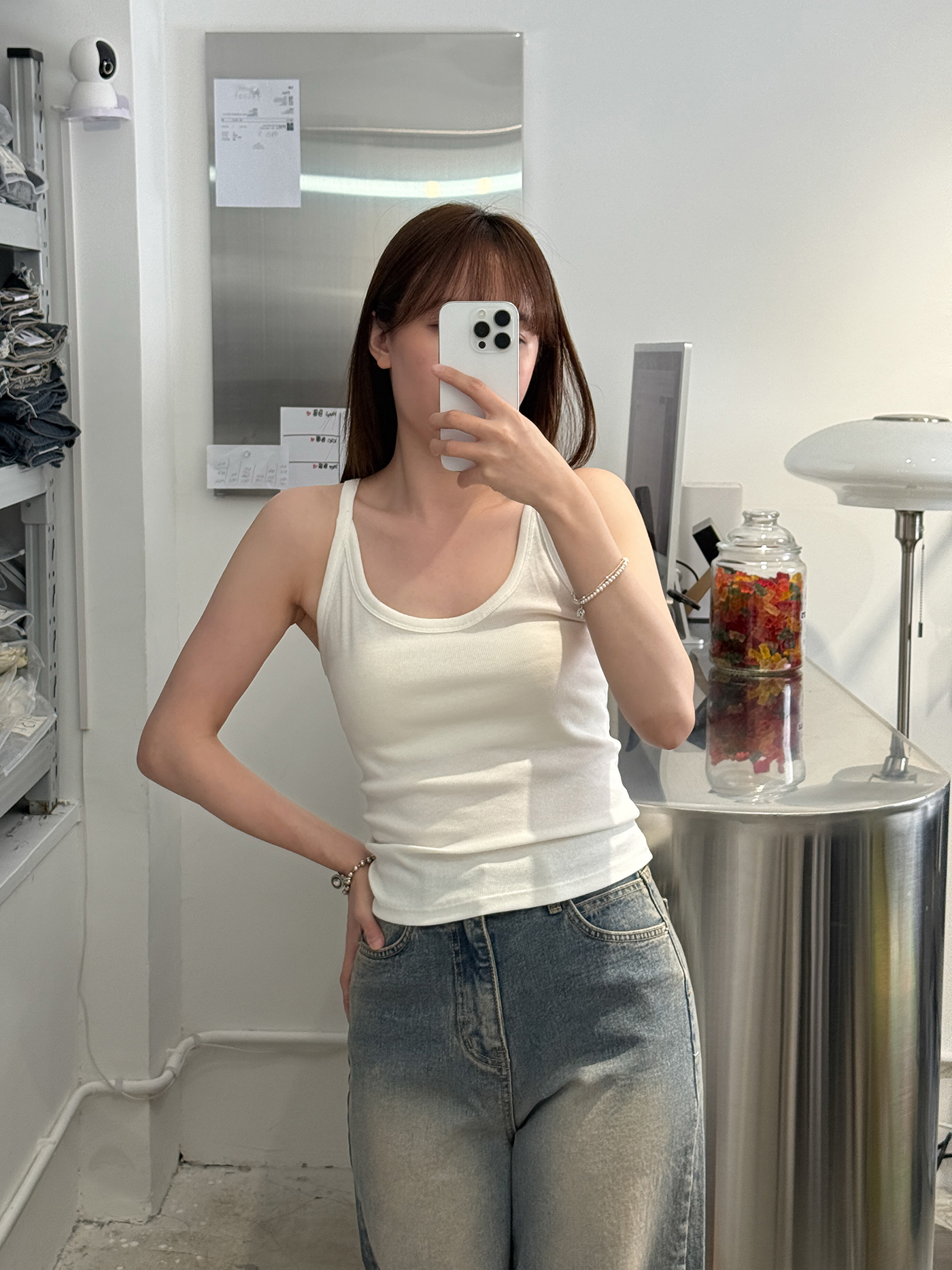 𝐂𝐚𝐬𝐮𝐚𝐥 𝐬𝐜𝐨𝐨𝐩 𝐧𝐞𝐜𝐤 𝐭𝐚𝐧𝐤 𝐭𝐨𝐩
