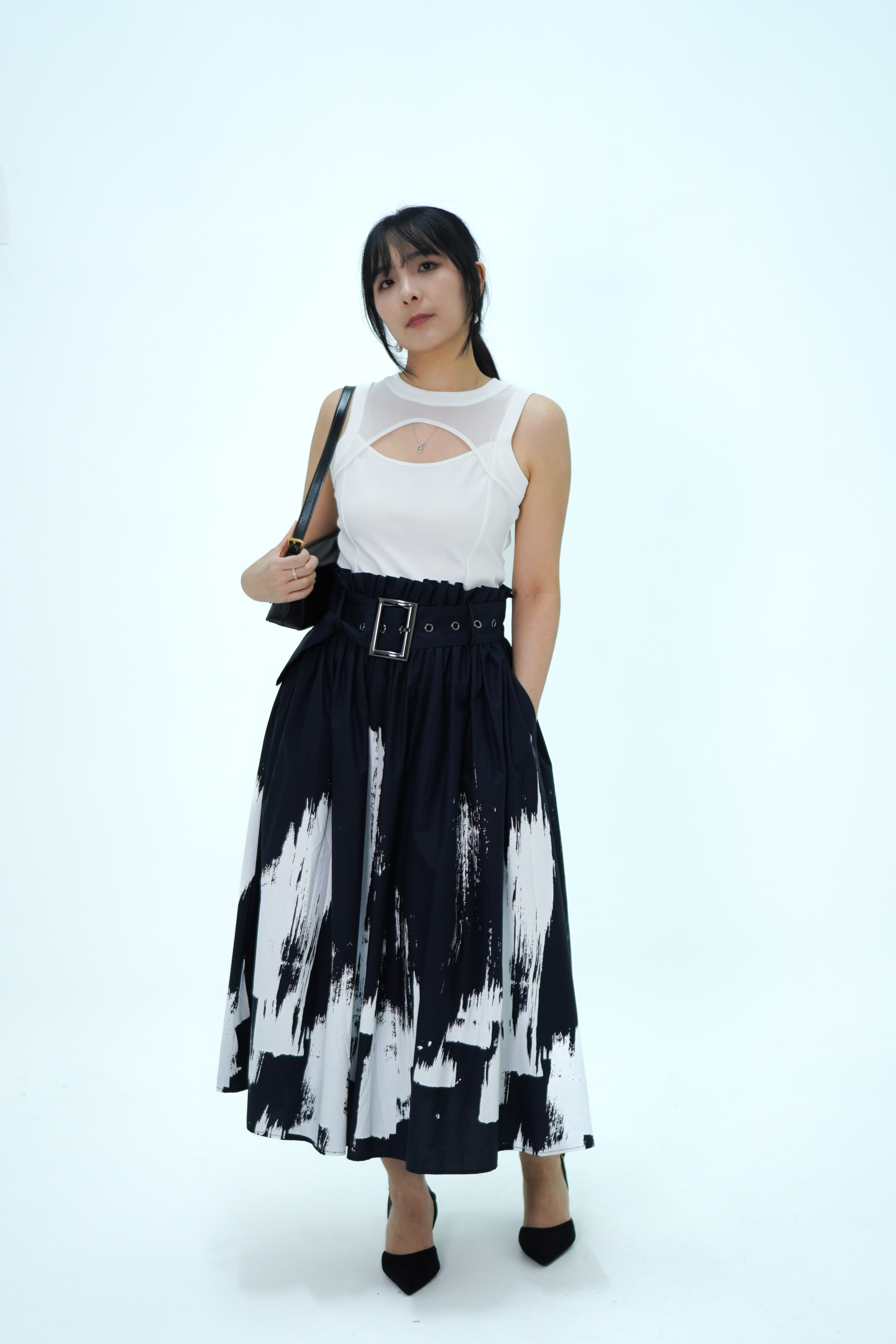 【设计师款】大牌印花半身裙