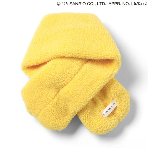 🆕【⭐訂購⭐】🇯🇵 日本直送 🌀 #Pompompurin / #Kitty 絨毛穿洞頸巾 🌀[ELJA-0174][261119]