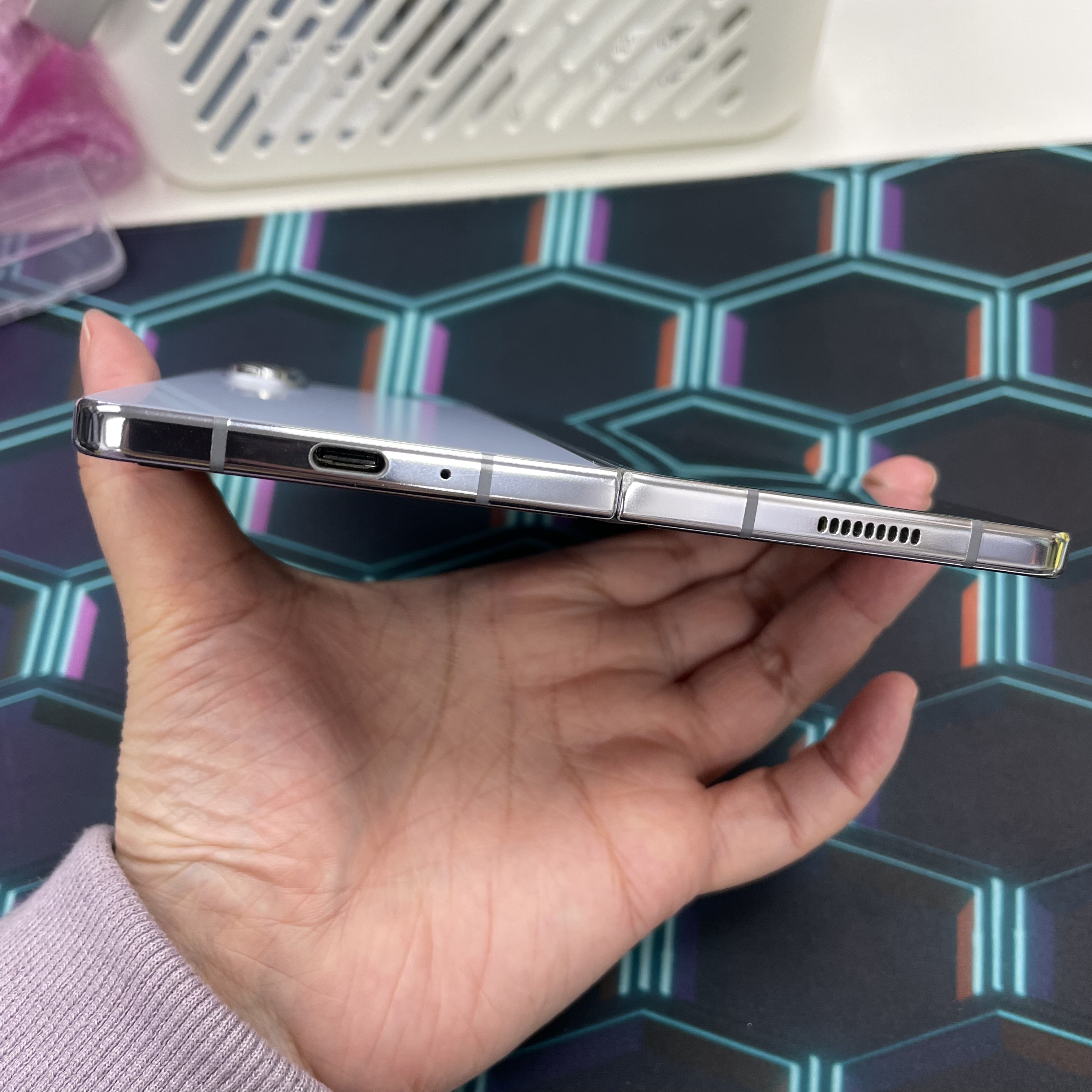 *5822B Galaxy Z Fold 5 勁靚機 12+256GB 藍色 blue